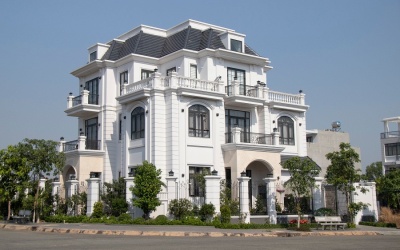 DỰ ÁN CỬA NHÔM UỐN VÒM VÀ Ô KÍNH TRÒN